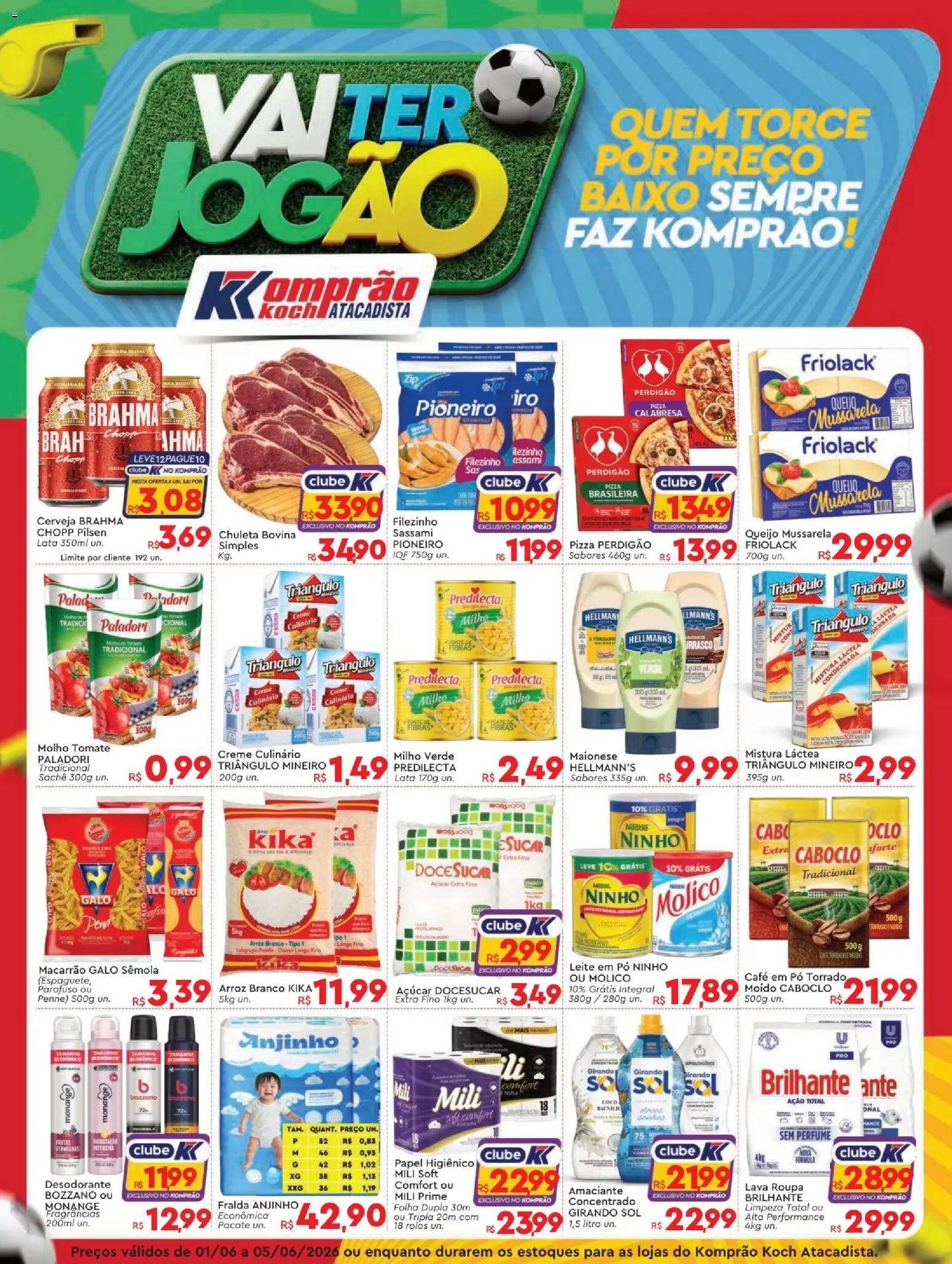 Pré-Visualização do folheto "Komprao Atacadista - Ofertas da semana" da loja Komprao Atacadista válido a partir de 01/06/2026