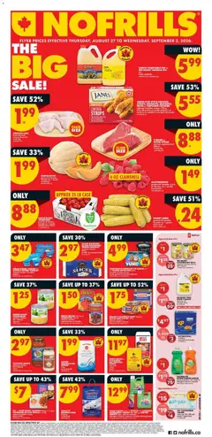 Preview of leaflet No Frills weekly flyer - ON from shop No Frills is valid from Aug 27, 2026