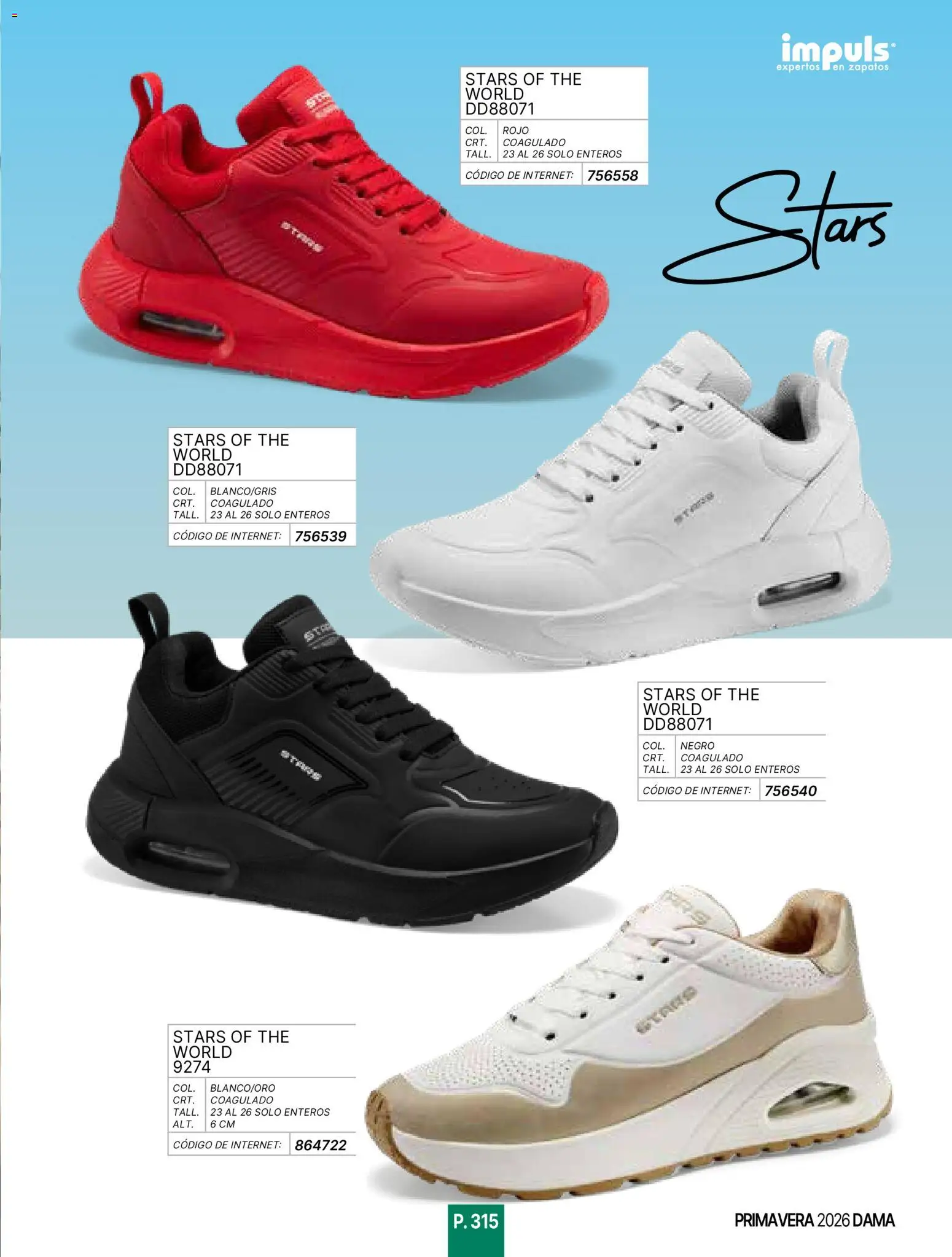 Vista previa las ofertas de la tienda Impuls - Catálogo Primavera desde el 01/01/2026 - Zapatos