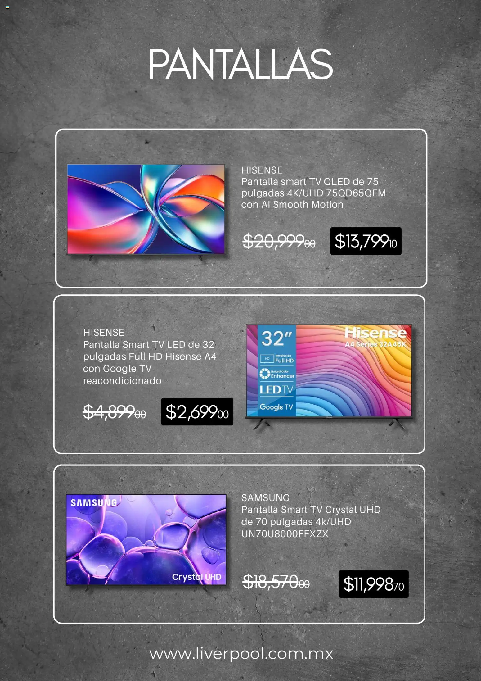 Vista previa las ofertas de la tienda Liverpool - Catálogo Primavera desde el 11/02/2026 