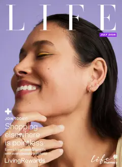 Preview of catalogue Life Pharmacy Life from shop Life Pharmacy valid 14 Jul 2026