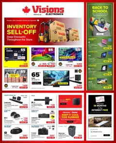 Preview of leaflet Visions weekly flyer / circulaire from shop Visions is valid from Aug 07, 2026