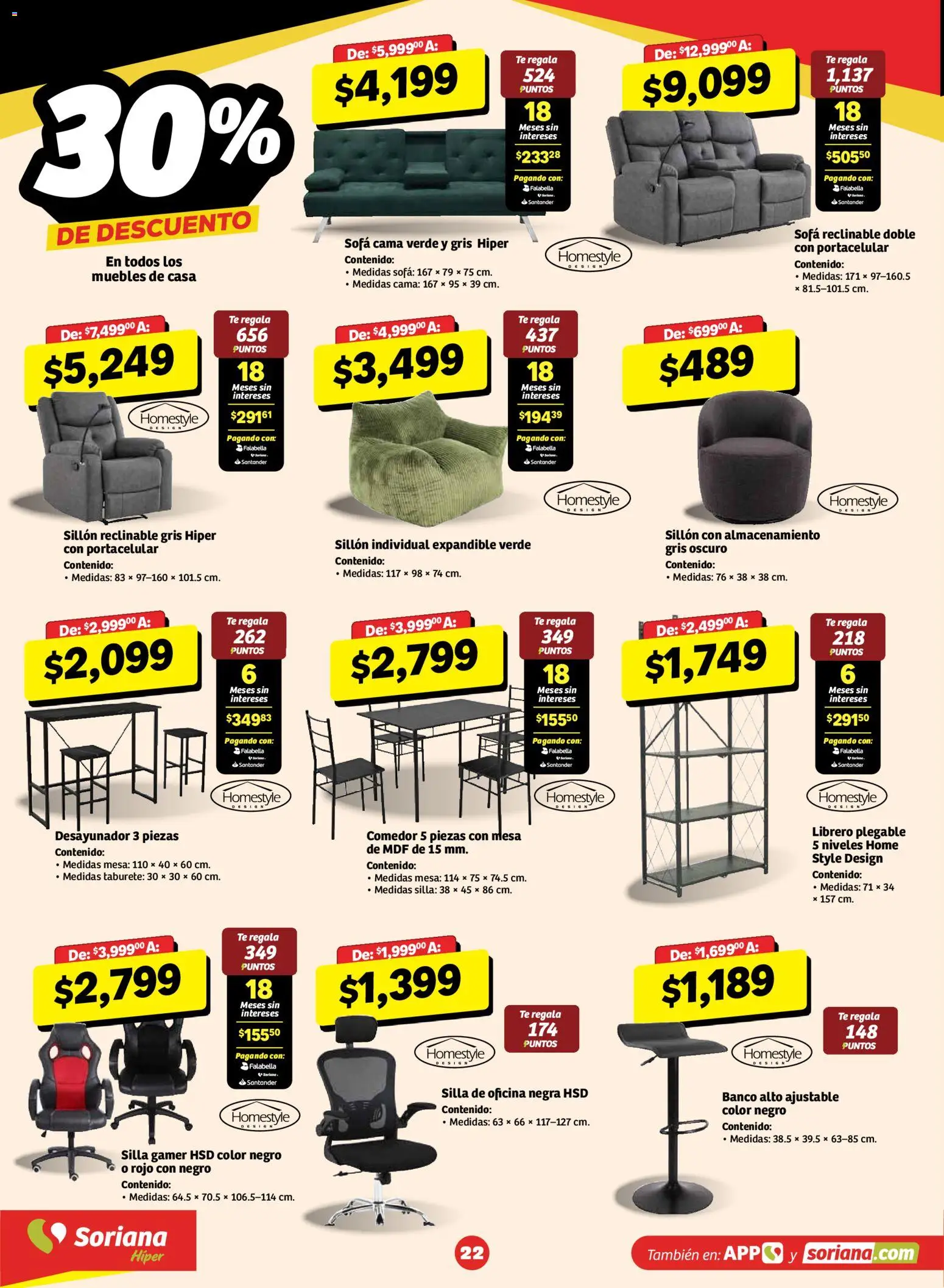 Vista previa las ofertas de la tienda Soriana - Soriana Buen Fest desde el 30/10/2026 