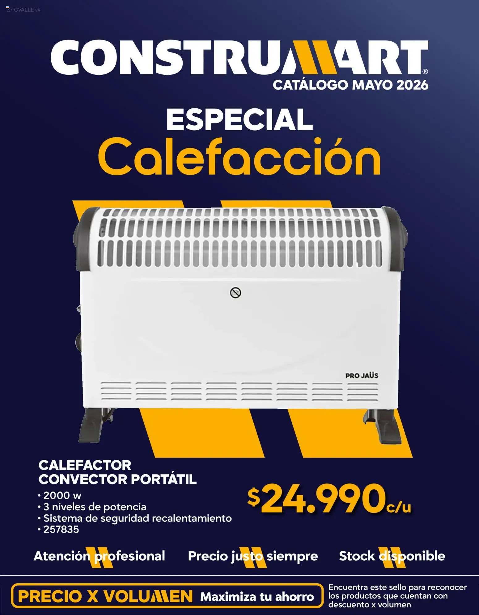 Folleto de la tienda Construmart válido desde el 30.04.2026 
