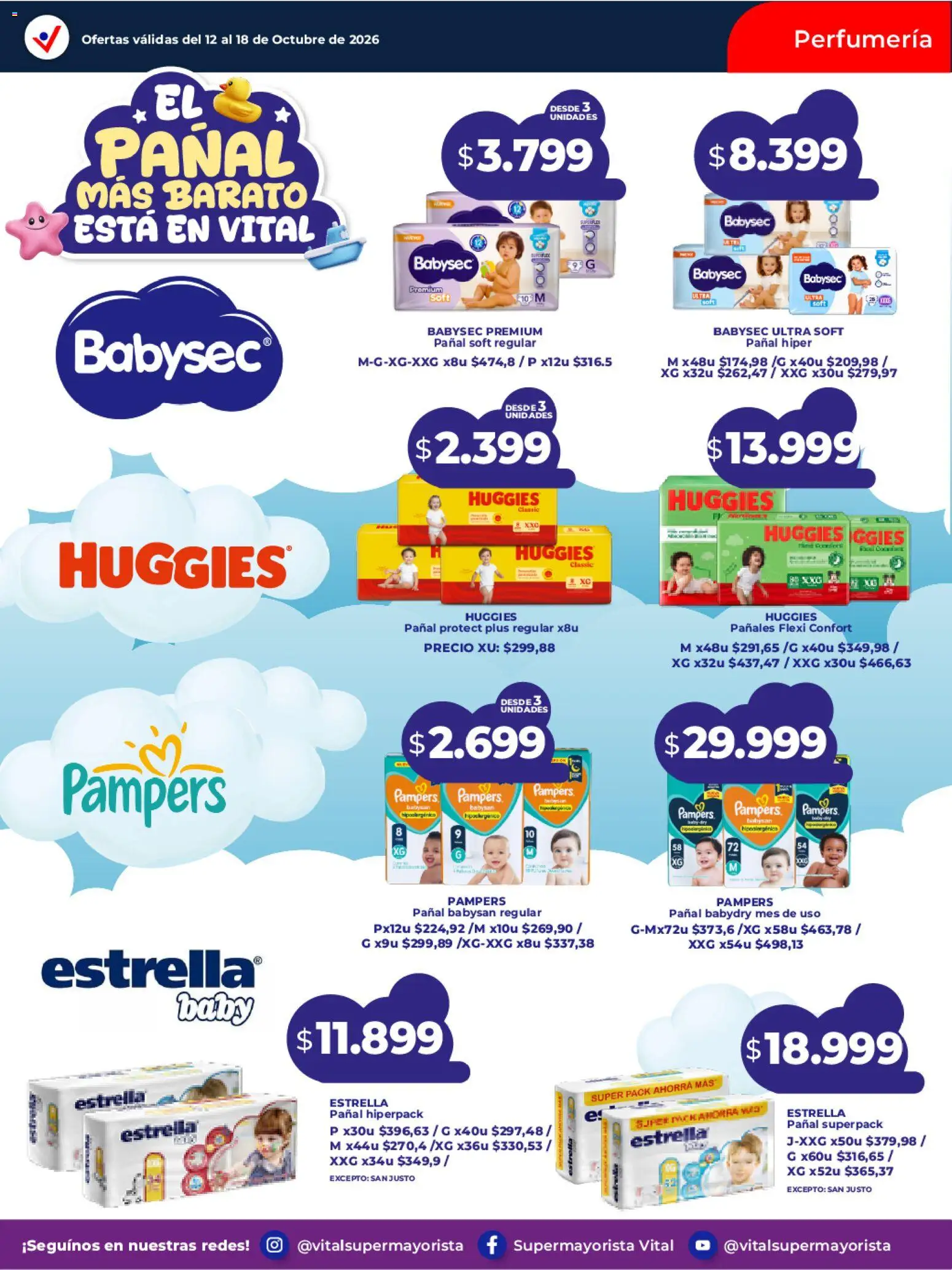 Vista previa del folleto de la tienda Vital válido desde el 12/10/2026 