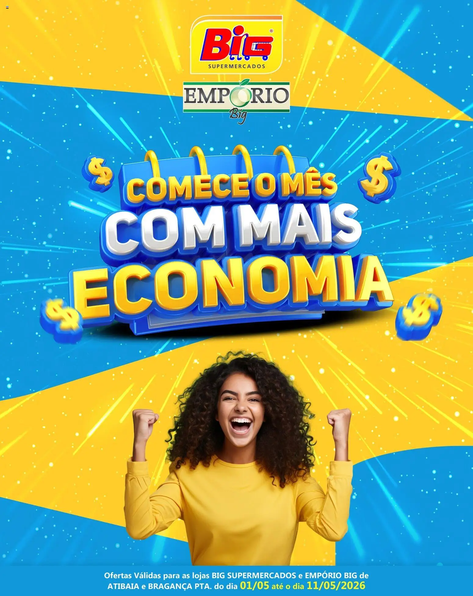 Pré-Visualização do folheto "Big Supermercados - Ofertas da semana" da loja Big Supermercados válido a partir de 01/05/2026