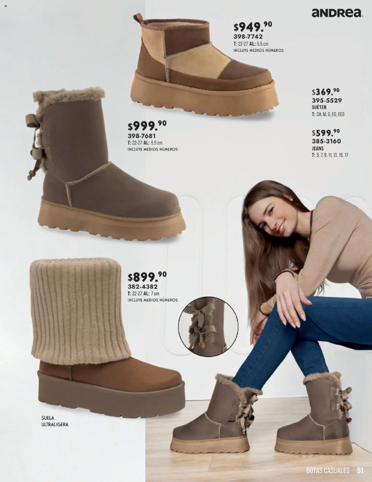 Vista previa las ofertas de la tienda Andrea - Andrea catálogo Otoño Invierno desde el 23/08/2026 