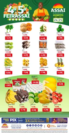 Pré-Visualização do folheto "Assaí Atacadista ofertas - AL" da loja Assaí Atacadista válido a partir de 24/06/2026