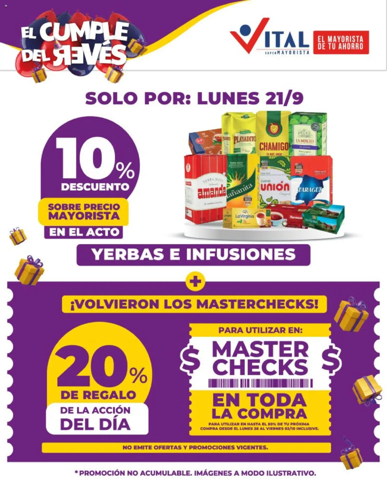 Vista previa del folleto de la tienda Vital válido desde el 21/09/2026 - Sobre