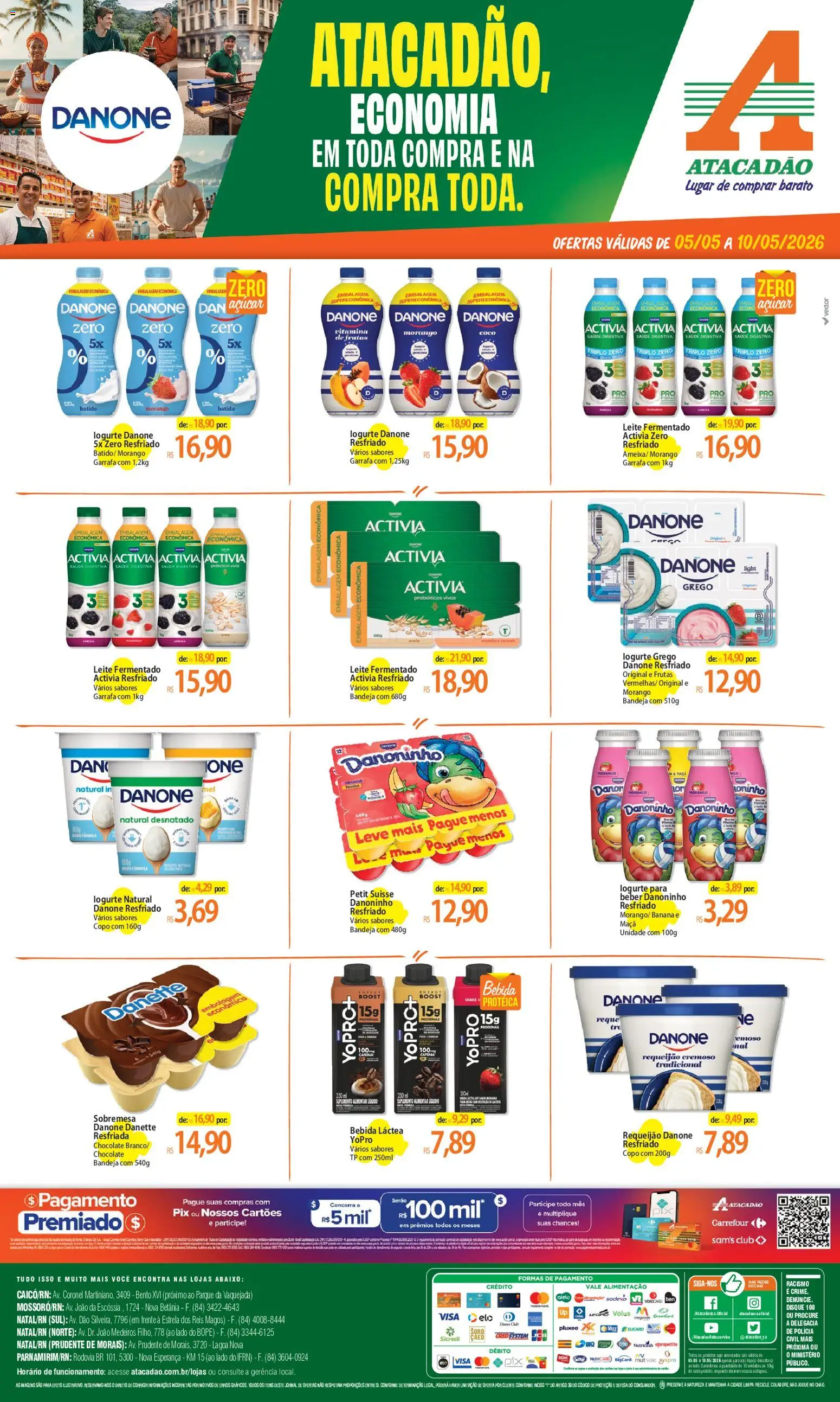 Pré-Visualização do folheto "Atacadão ofertas - RN" da loja Atacadão válido a partir de 05/05/2026