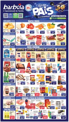 Pré-Visualização do folheto "Barbosa Supermercados - Ofertas da semana" da loja Barbosa Supermercados válido a partir de 05/08/2026