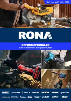 Un aperçu du dépliant Rona circulaire - Offres spéciales du magasin Rona est valide à partir 7 mai 2026