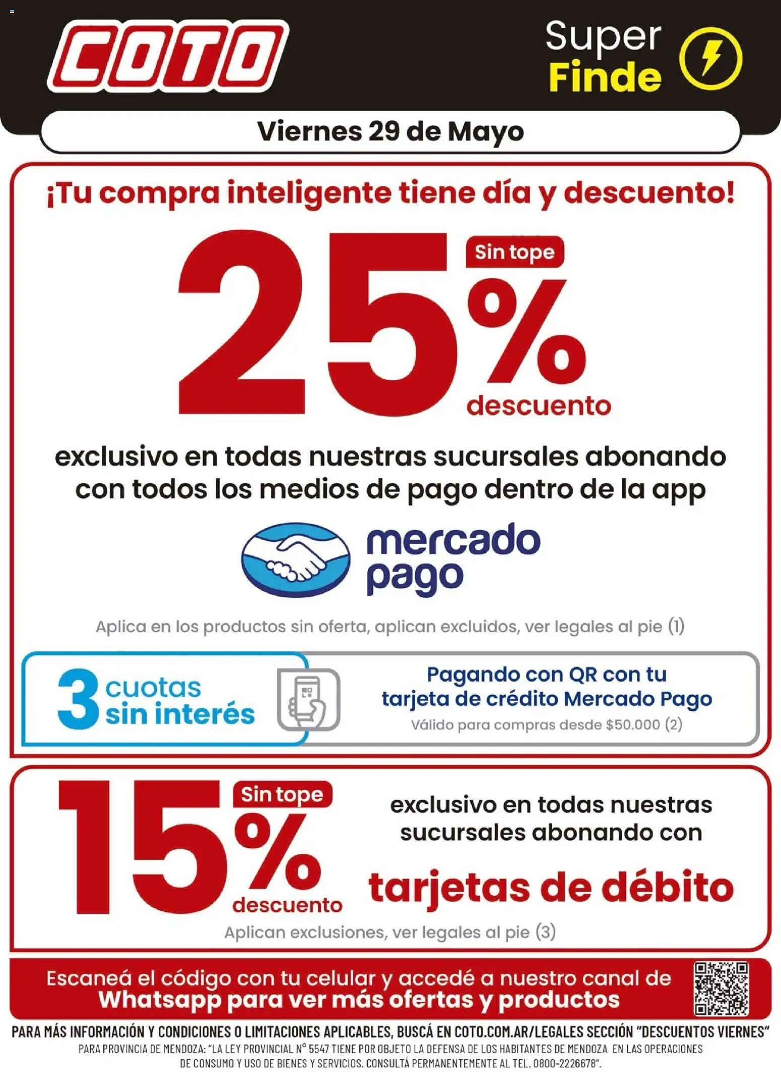 Vista previa del folleto de la tienda Coto válido desde el 29/05/2026 