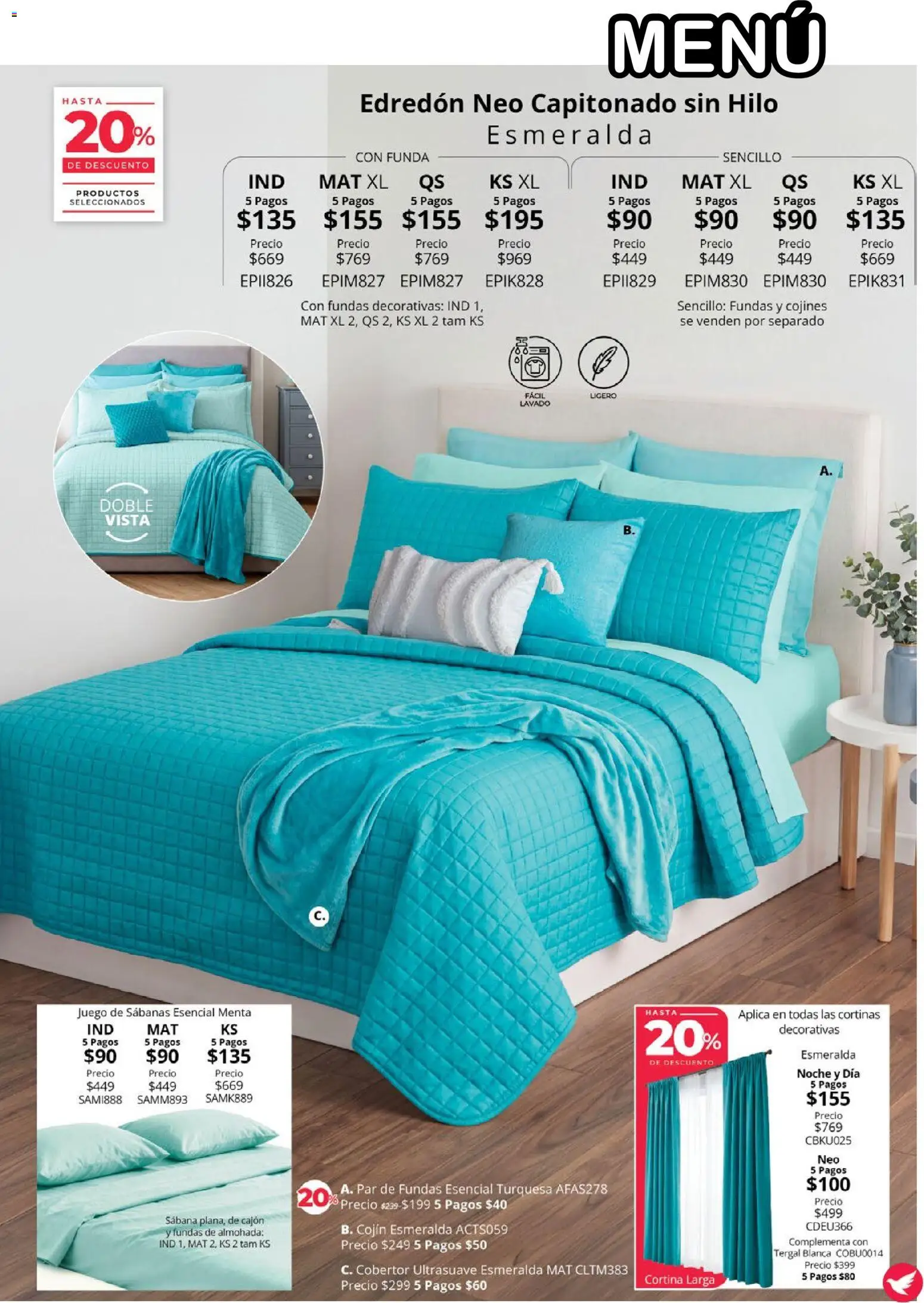 Vista previa las ofertas de la tienda Colchas Concord - Colchas Concord catálogo desde el 01/08/2026 - Juego, Almohada, Sabanas, Cortinas, Funda, Cobertor