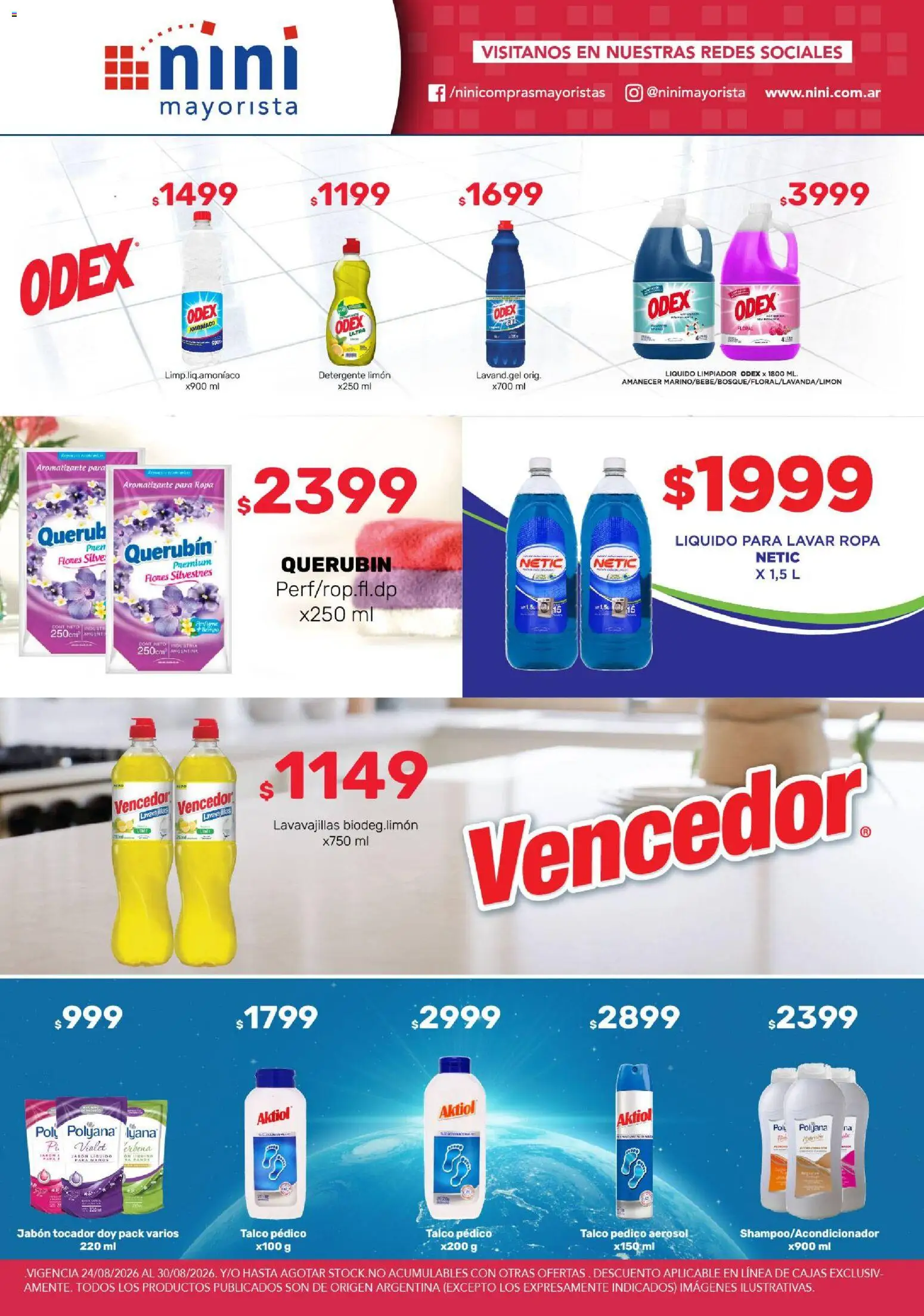 Vista previa del folleto de la tienda NINI Mayorista válido desde el 24/08/2026 