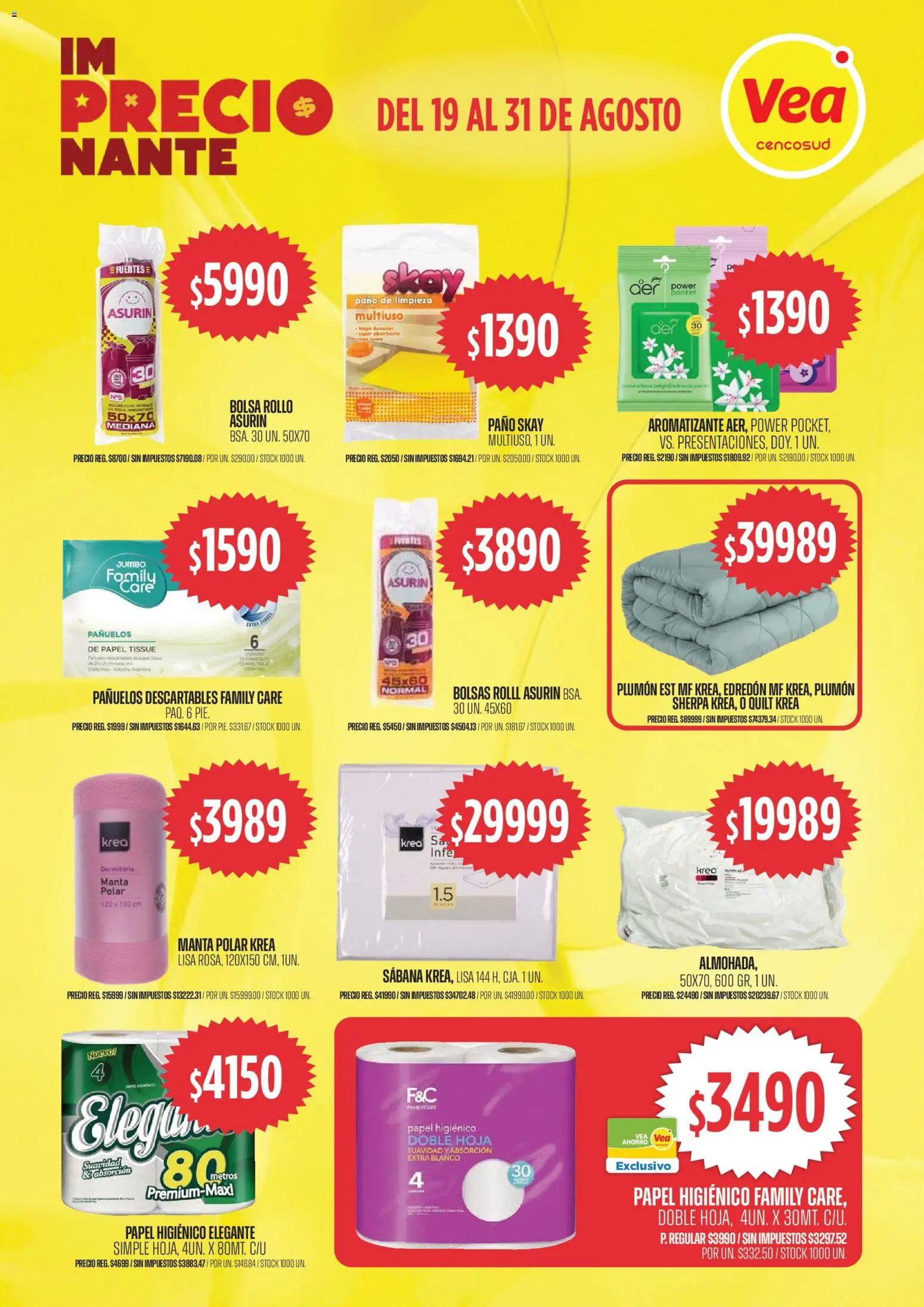 Vista previa del folleto de la tienda Vea válido desde el 18/08/2026 