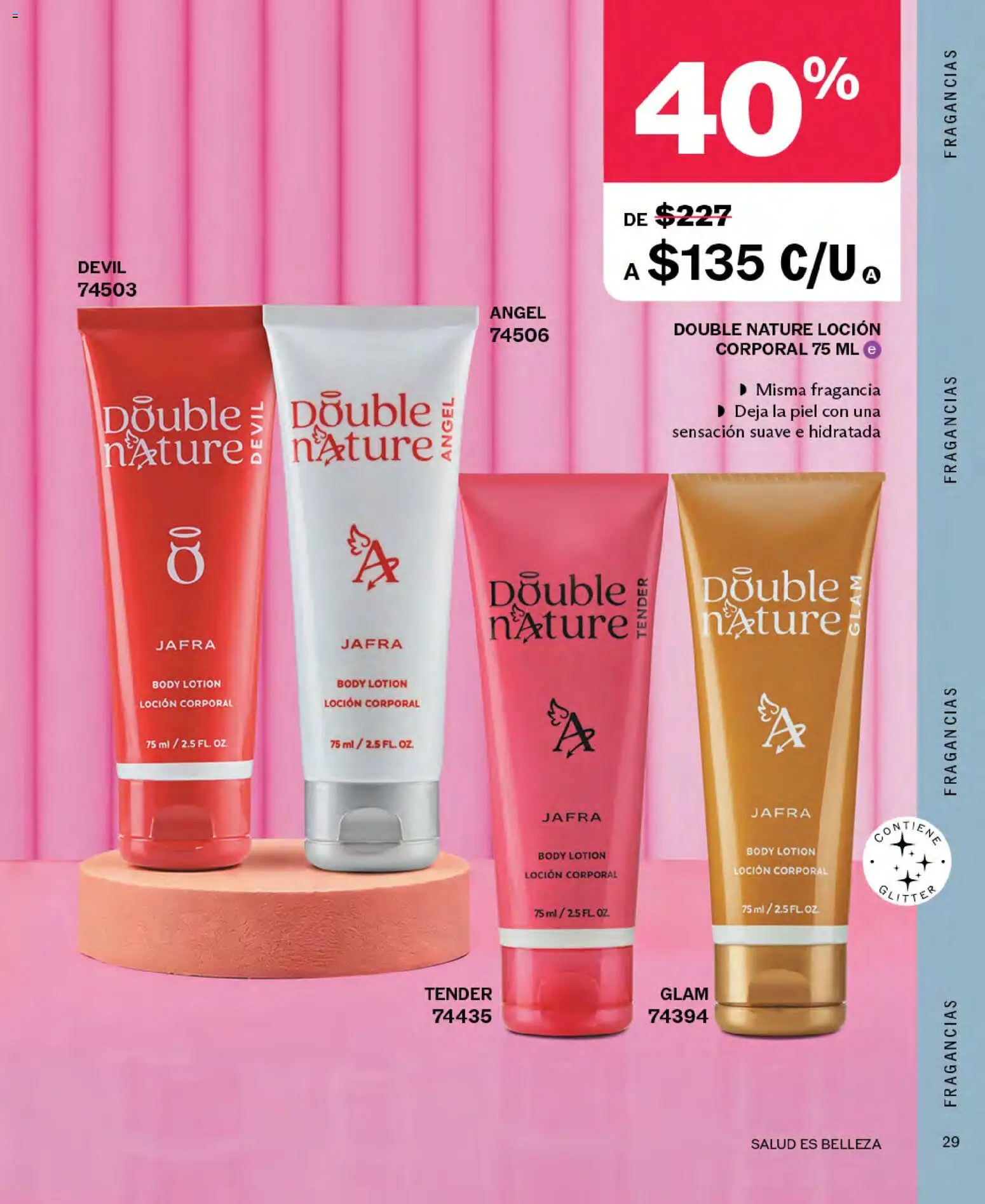 Vista previa las ofertas de la tienda JAFRA - JAFRA catálogo desde el 01/10/2026 - Body, Glitter, Fragancia, Loción, Loción corporal