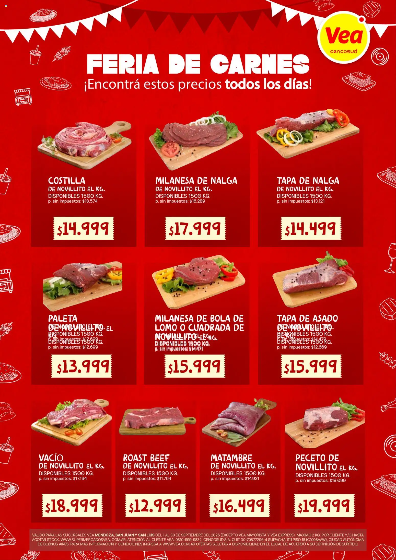 Vista previa del folleto de la tienda Vea válido desde el 01/09/2026 