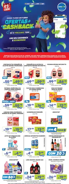 Pré-Visualização do folheto "Prezunic ofertas" da loja Prezunic válido a partir de 28/10/2026