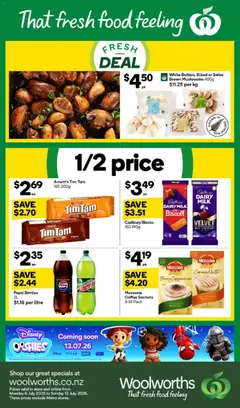Preview of catalogue Woolworths catalogue from shop Woolworths valid 6 Jul 2026