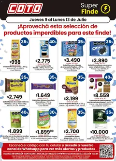 Vista previa del folleto de la tienda Coto válido desde el 09/07/2026 