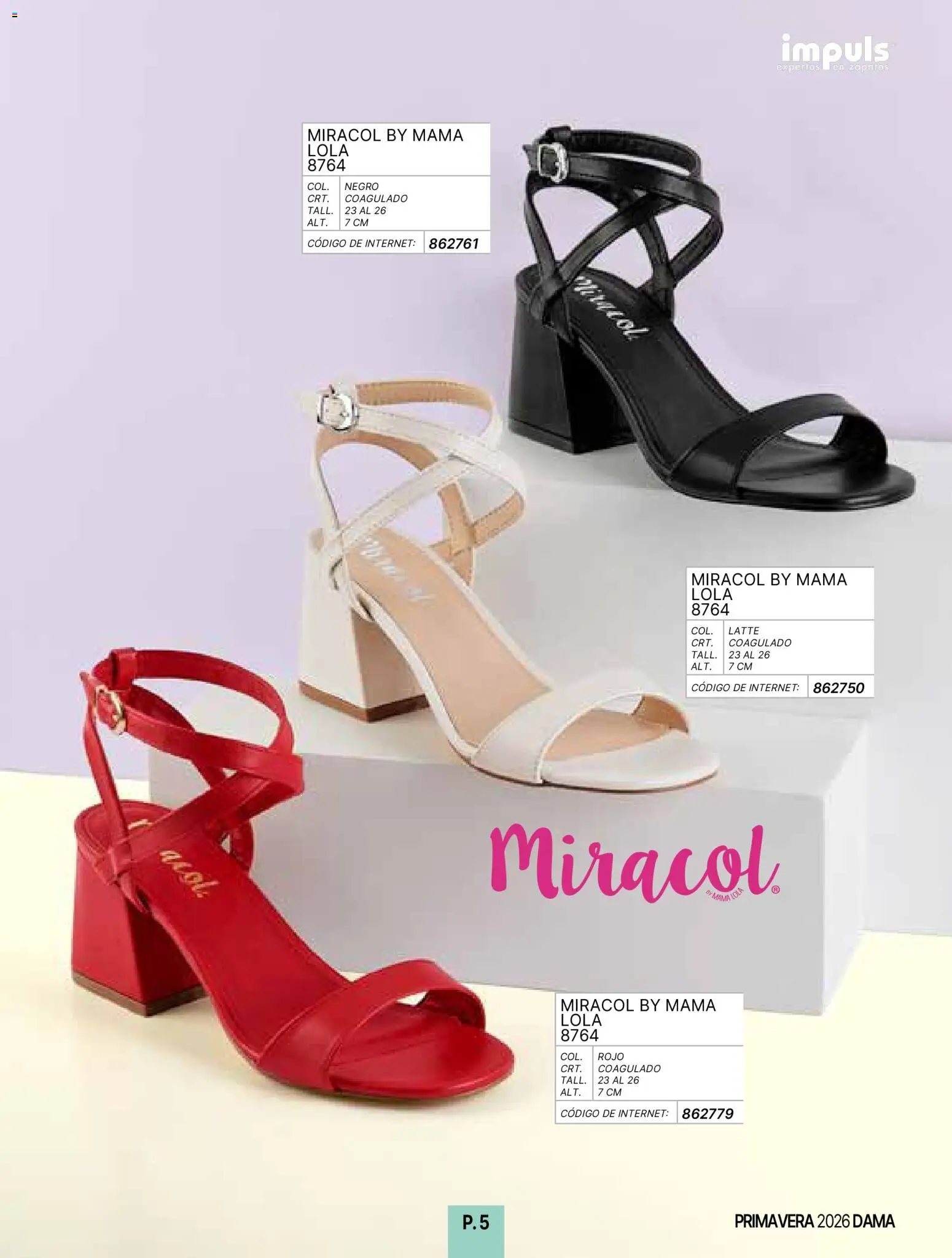 Vista previa las ofertas de la tienda Impuls - Catálogo Primavera desde el 01/01/2026 - Zapatos