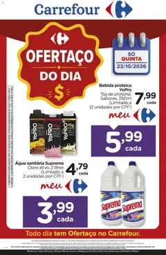 Pré-Visualização do folheto "Carrefour ofertas do Dia" da loja Carrefour válido a partir de 22/10/2026