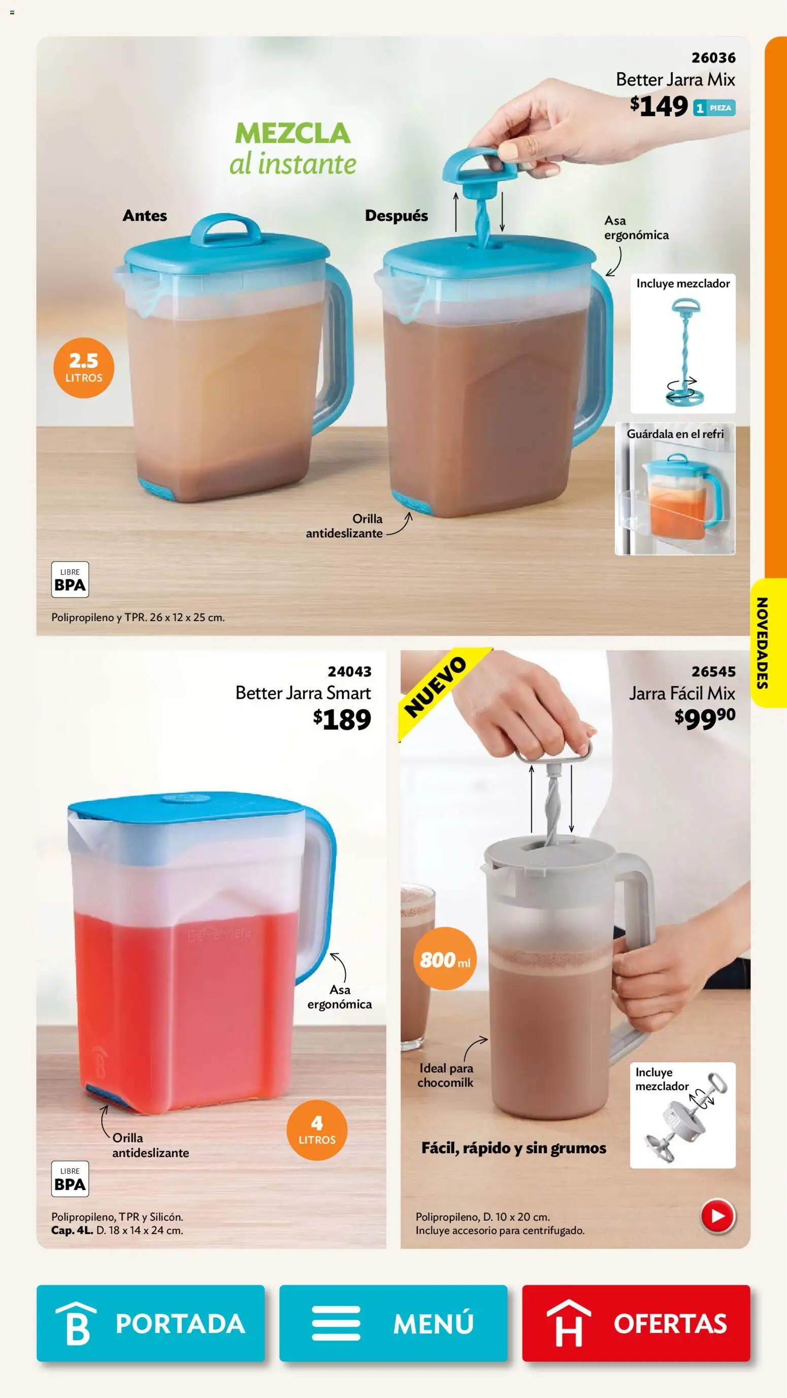 Vista previa las ofertas de la tienda Betterware - Betterware campaña 9 2026 desde el 31/08/2026 