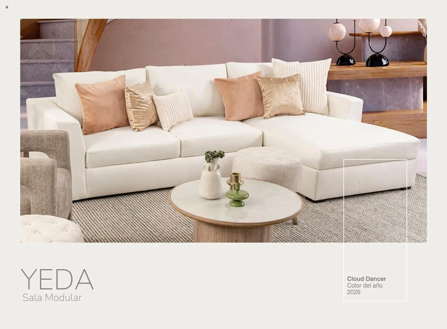 Vista previa las ofertas de la tienda Muebles Dico - Catálogo Cloud Dancer Color del año 2026 desde el 30/01/2026 