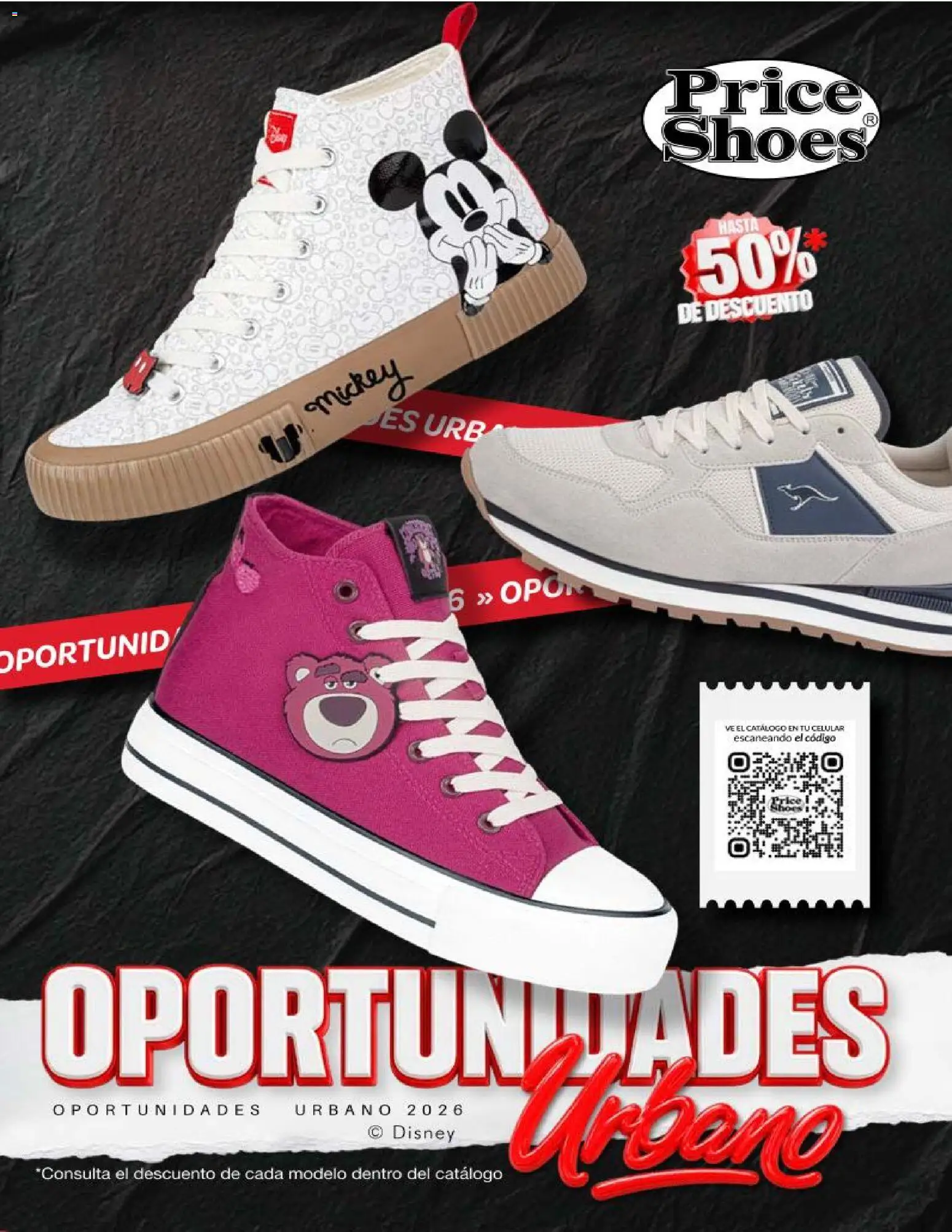 Vista previa las ofertas de la tienda Price Shoes - Price Shoes catálogo Oportunidades Urbano desde el 03/07/2026 