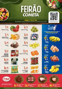 Pré-Visualização do folheto "Cometa Supermercados ofertas Feirão" da loja Cometa Supermercados válido a partir de 24/05/2026