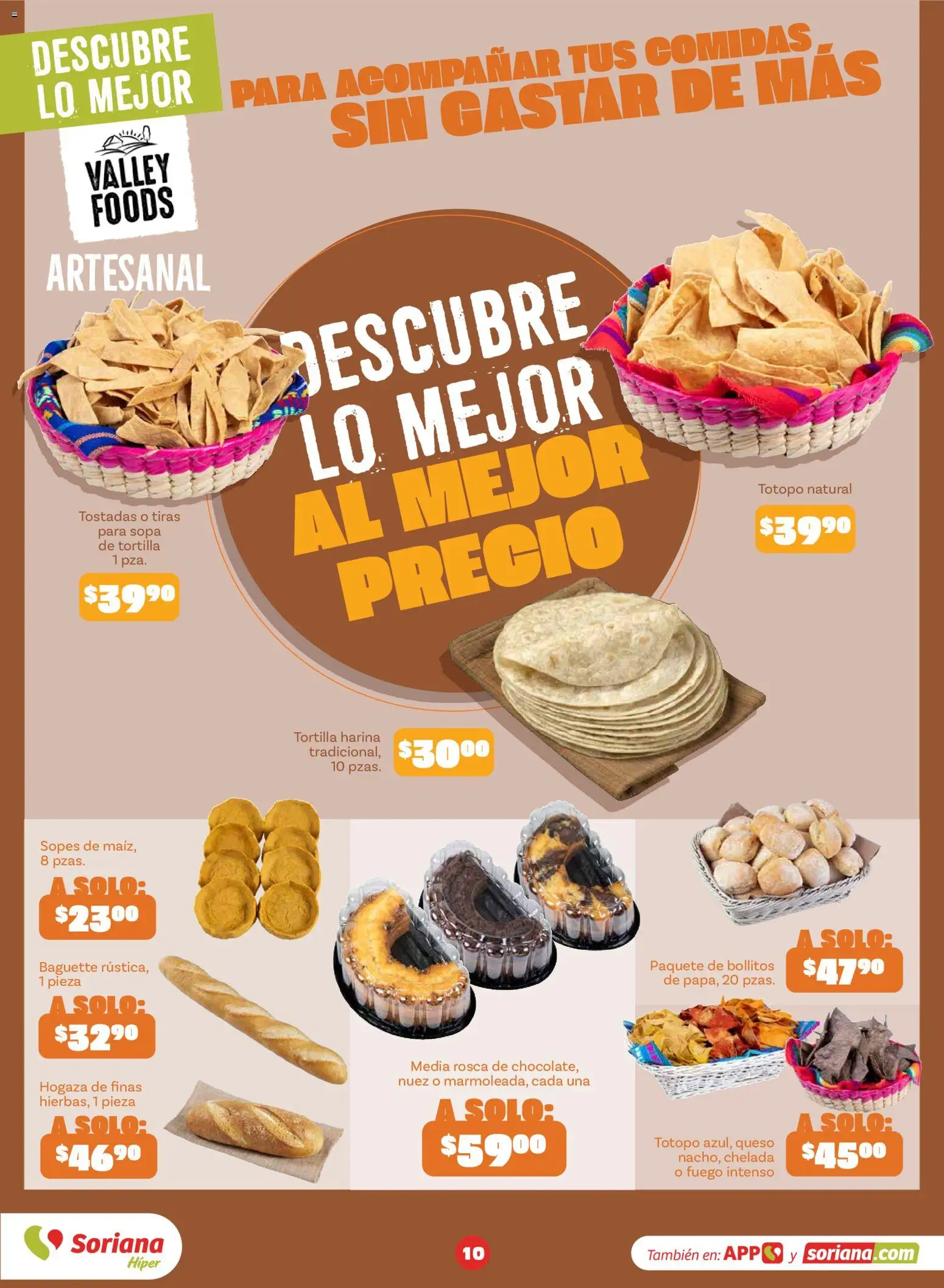 Vista previa las ofertas de la tienda Soriana - Soriana Descubre lo mejor al mejor precio Híper Nacional desde el 31/08/2026 