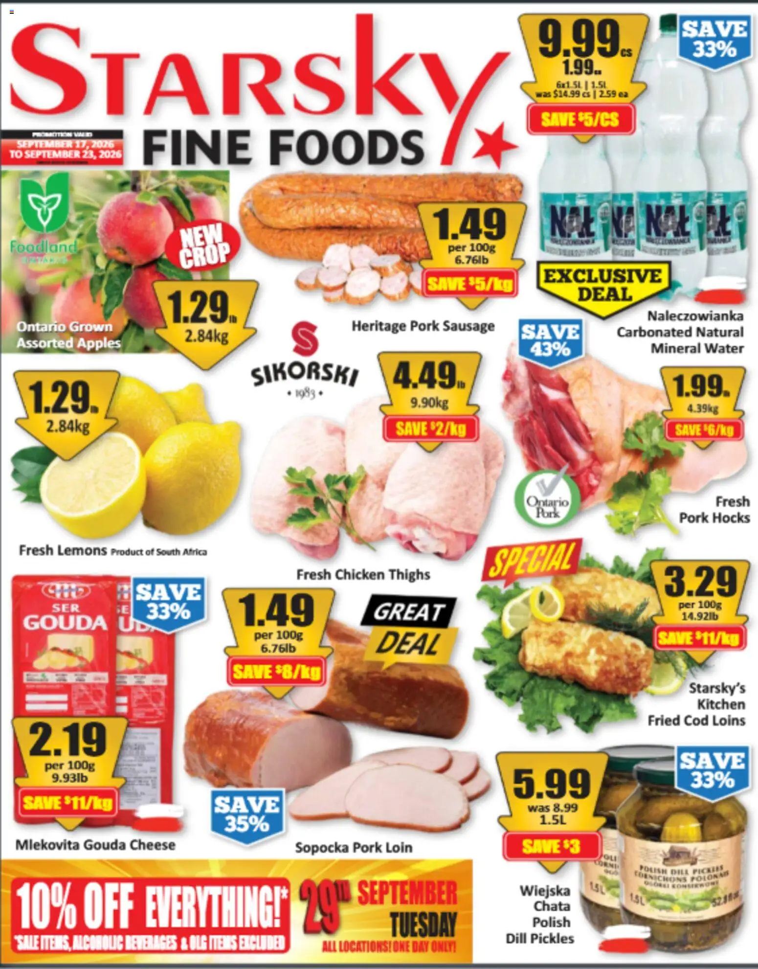 Preview of leaflet Starsky weekly flyer / circulaire from shop Starsky is valid from Sep 17, 2026
