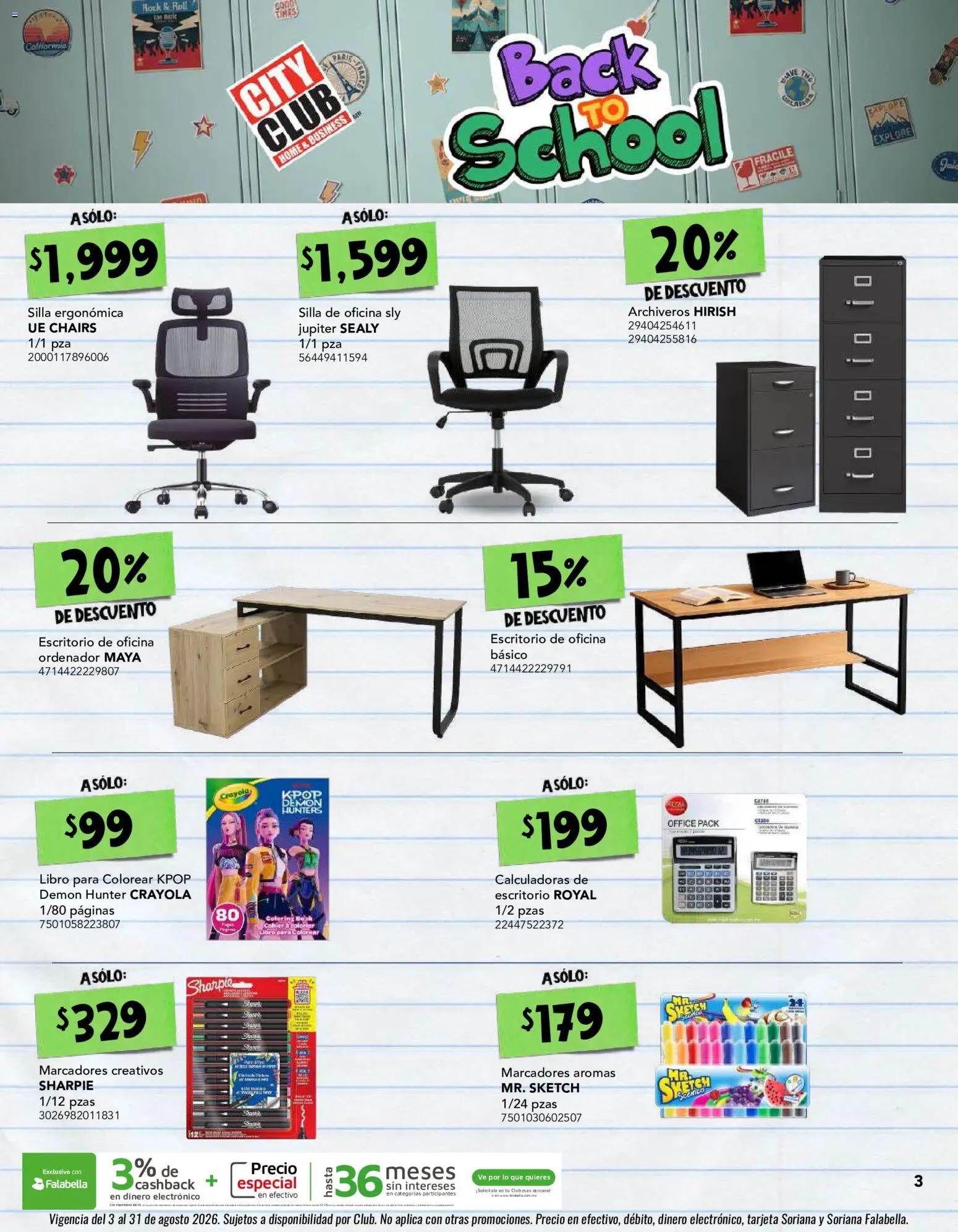 Vista previa las ofertas de la tienda City Club - City Club catálogo desde el 03/08/2026 
