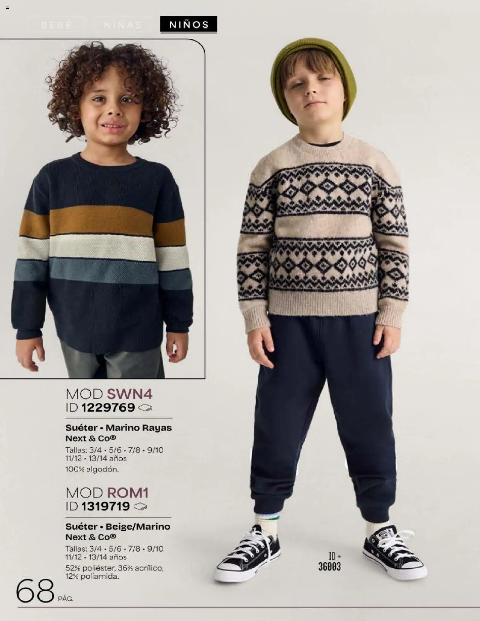Vista previa las ofertas de la tienda Price Shoes - Price Shoes catálogo Kids desde el 01/10/2026 - Suéter