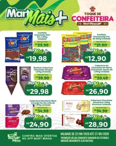 Pré-Visualização do folheto "Mart Minas ofertas Confeiteira" da loja Mart Minas válido a partir de 22/09/2026