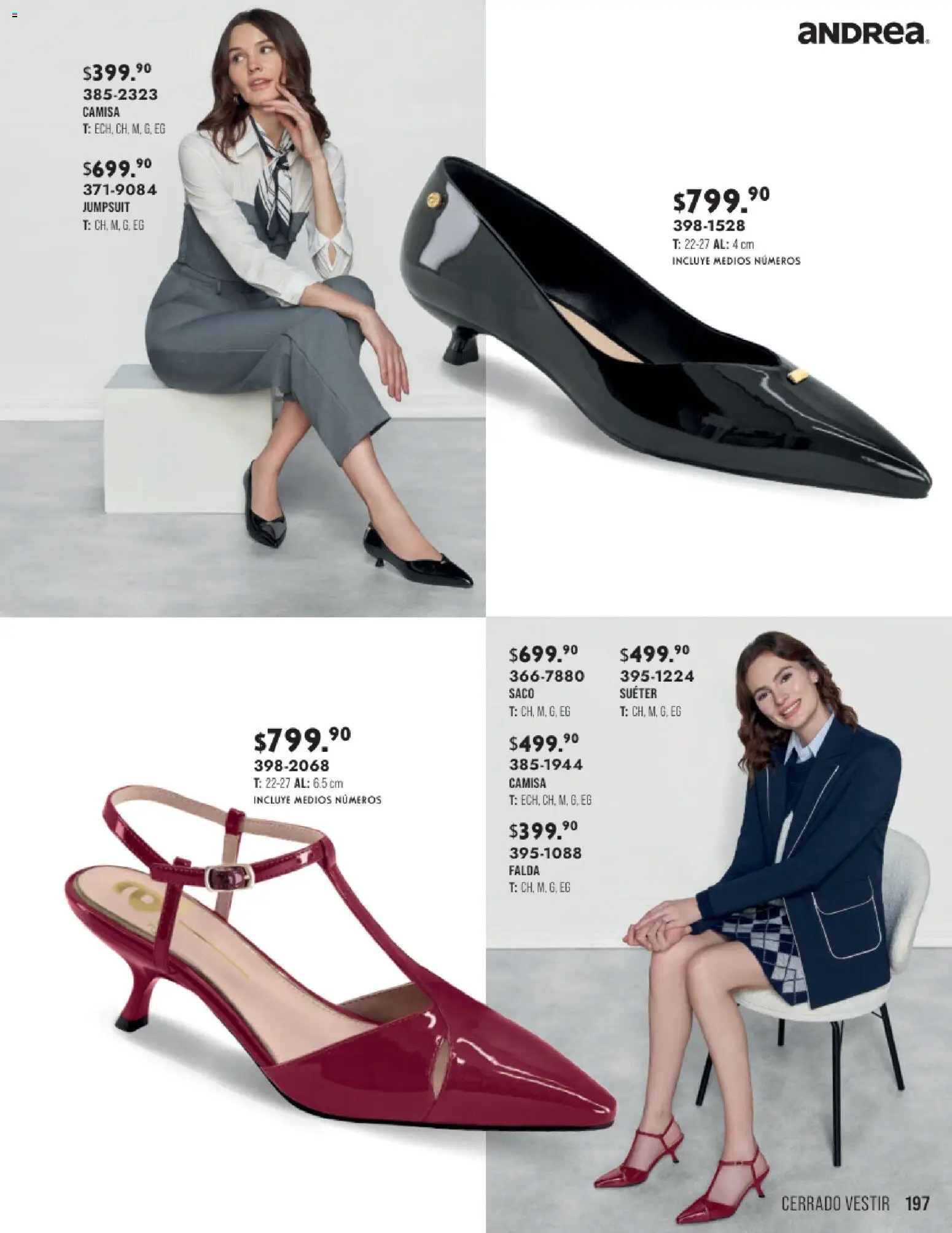 Vista previa las ofertas de la tienda Andrea - Andrea catálogo Otoño Invierno desde el 23/08/2026 