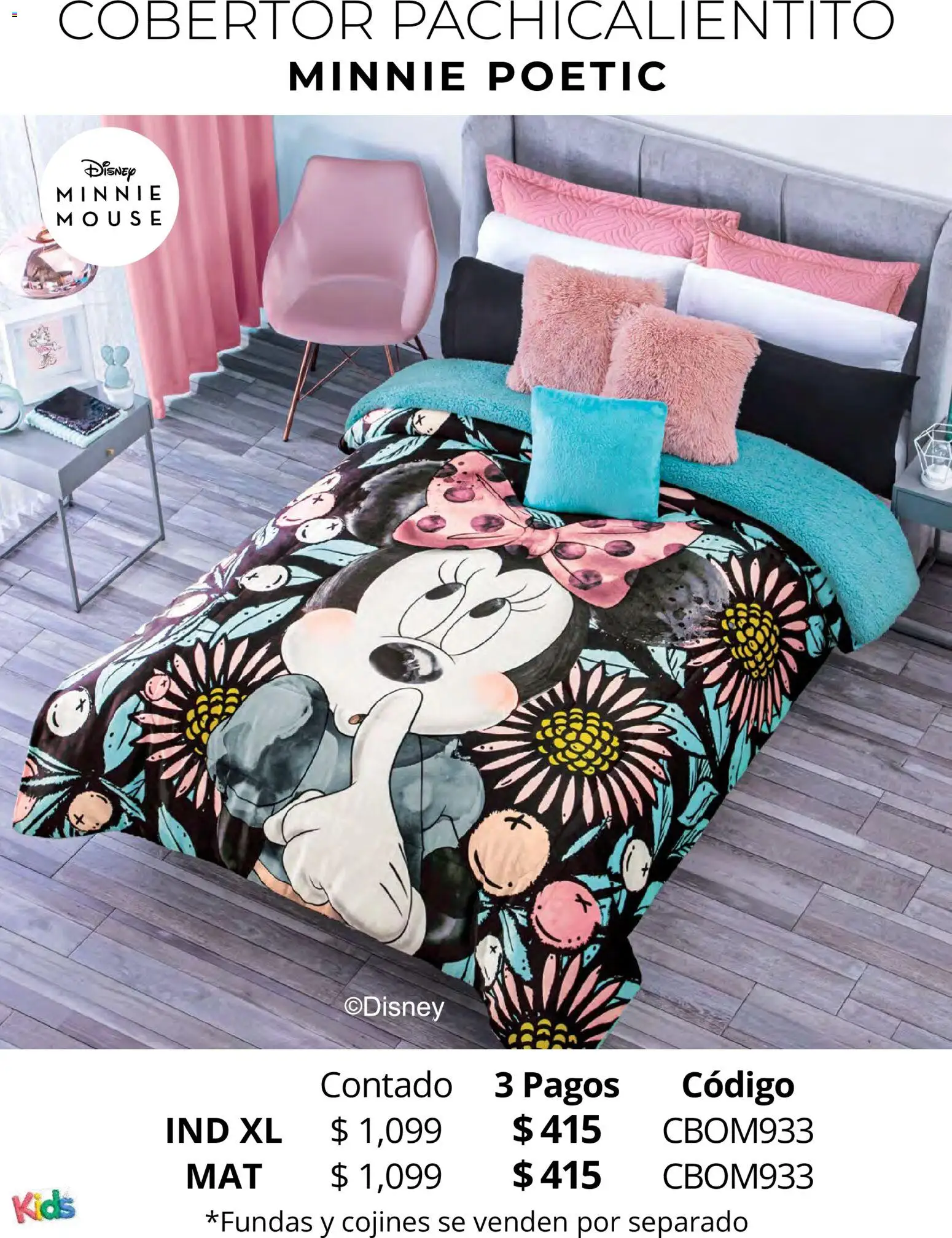Vista previa las ofertas de la tienda Colchas Concord - Colchas Concord catálogo Kids desde el 01/05/2026 - Mouse, Cobertor