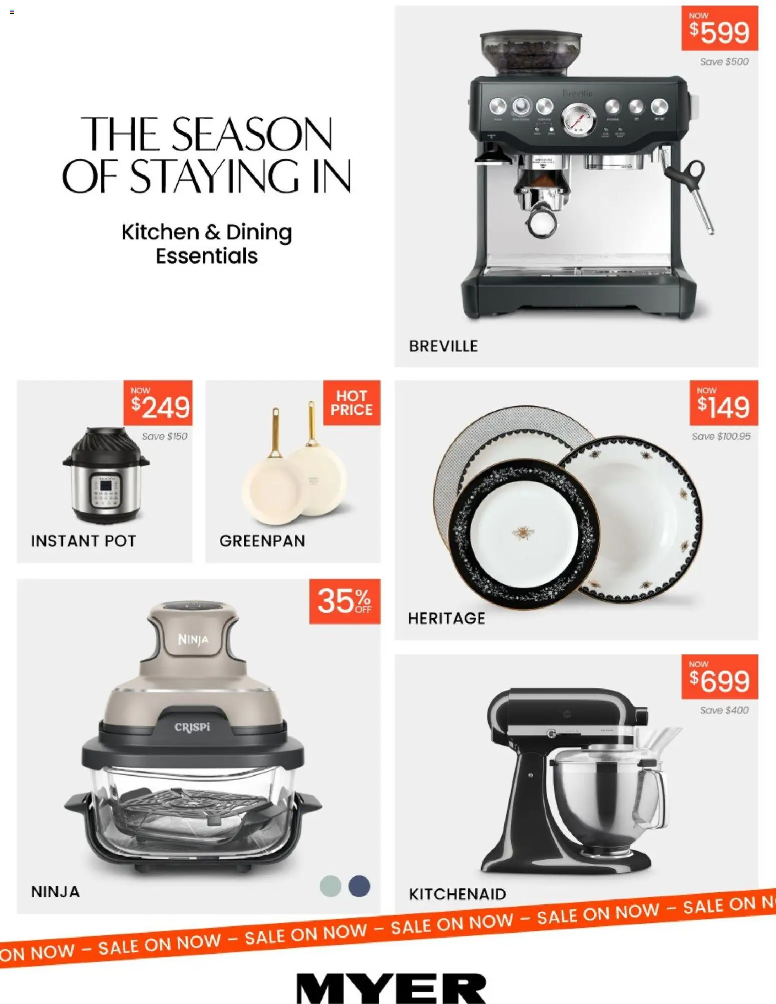 Preview of catalogue Myer Kitchen & Dining Essentials from shop Myer valid 05/05/2026