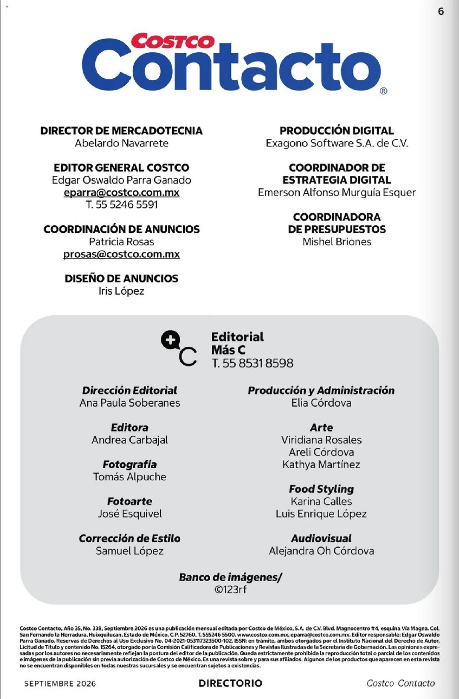 Vista previa las ofertas de la tienda Costco - Costco catálogo Septiembre desde el 01/09/2026 