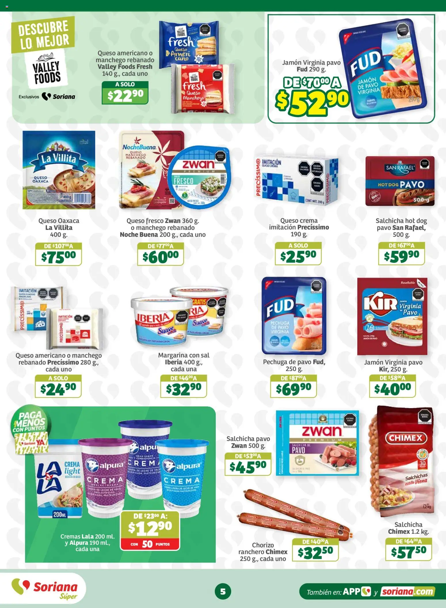 Vista previa las ofertas de la tienda Soriana - Soriana folleto En México Oferta se dice Soriana Súper desde el 23/10/2026 