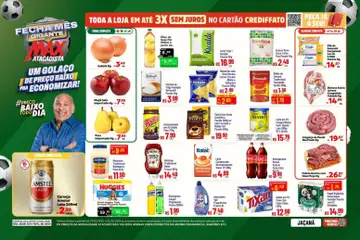 Pré-Visualização do folheto "Max Atacadista ofertas FDS" da loja Max Atacadista válido a partir de 29/05/2026