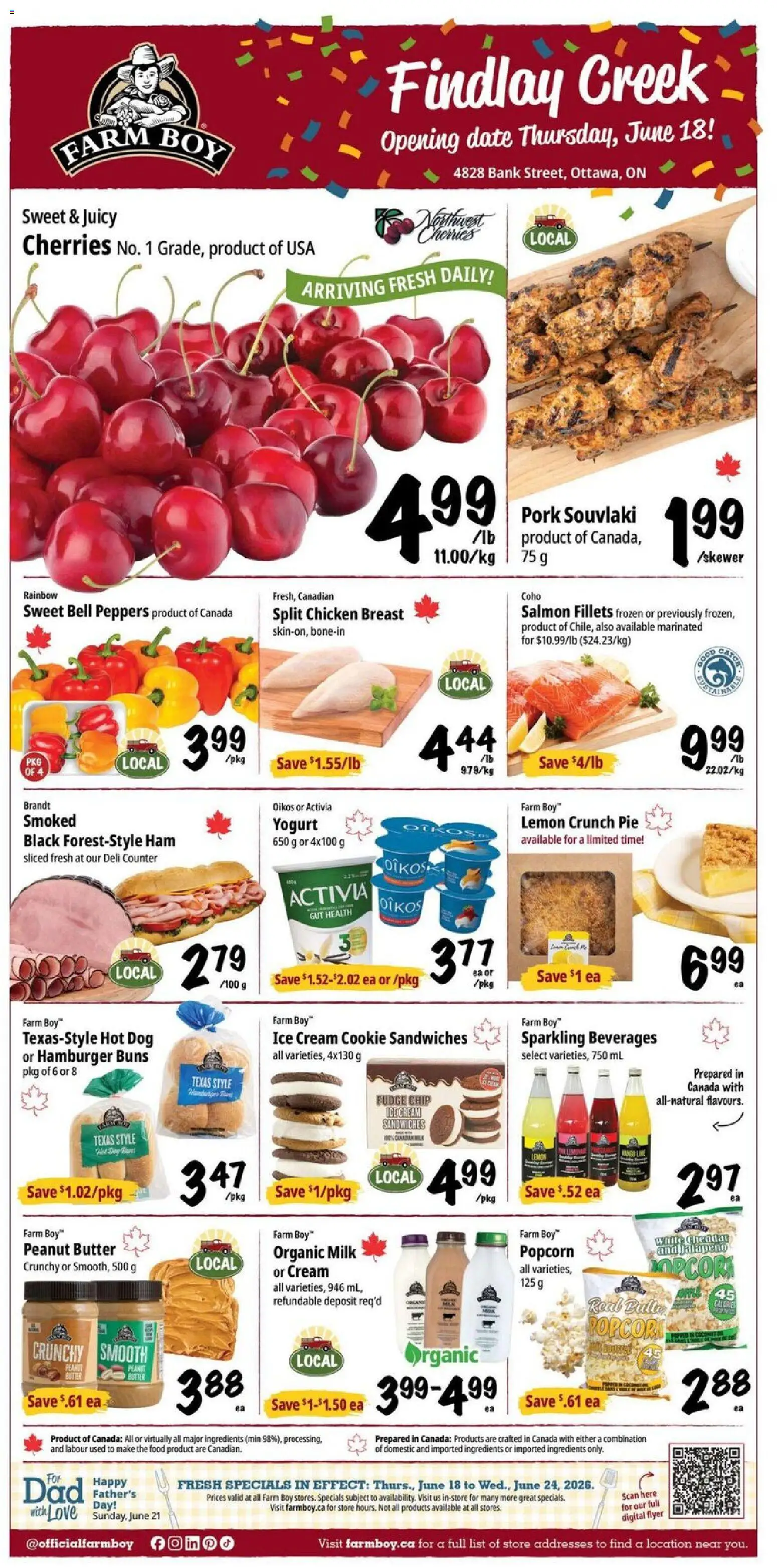 Preview of leaflet Farm Boy weekly flyer / circulaire from shop Farm Boy is valid from Jun 18, 2026