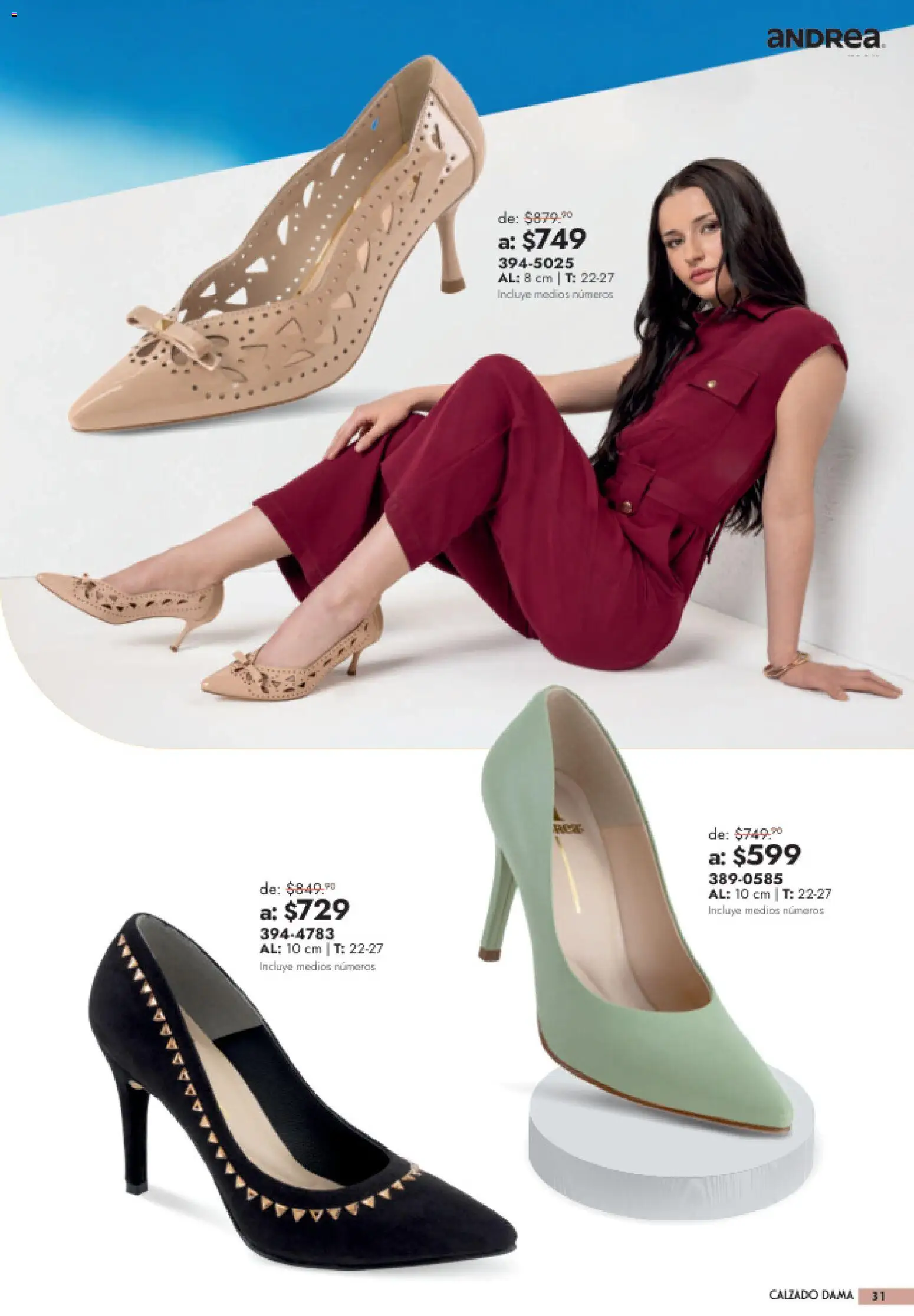 Vista previa las ofertas de la tienda Andrea - Andrea catálogo Outlet desde el 26/07/2026 