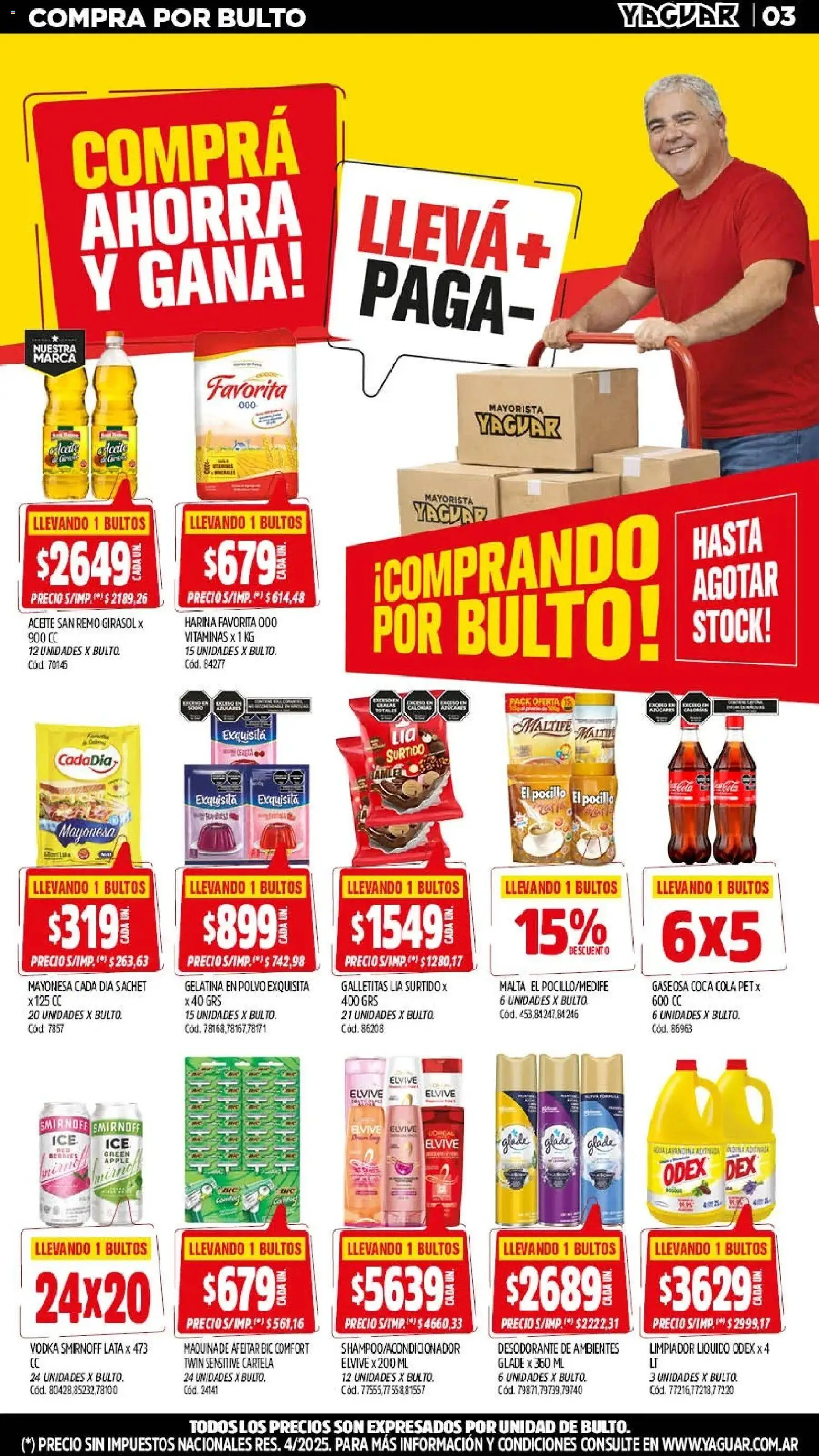 Vista previa del folleto de la tienda Yaguar válido desde el 03/08/2026 
