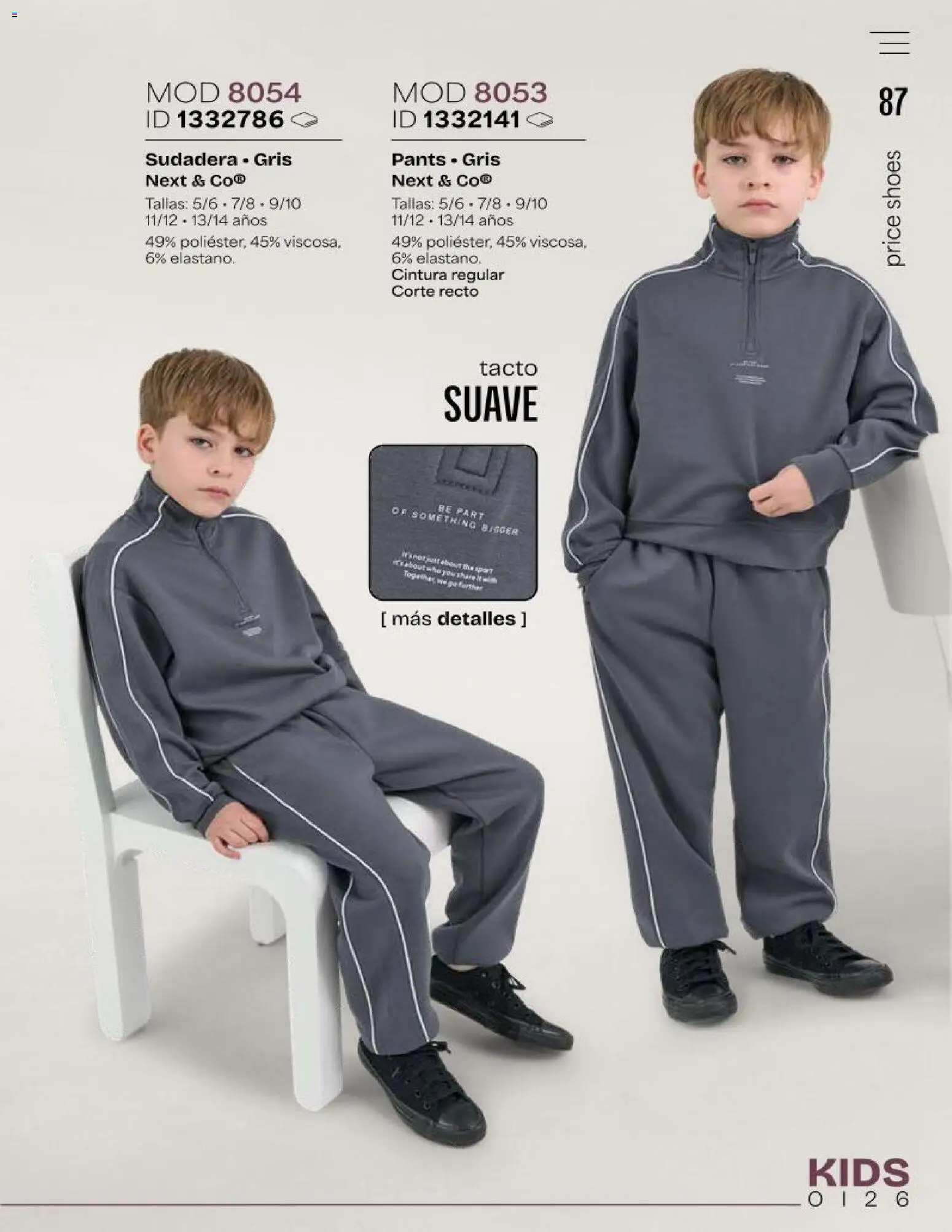 Vista previa las ofertas de la tienda Price Shoes - Price Shoes catálogo Kids desde el 01/10/2026 - Sudadera