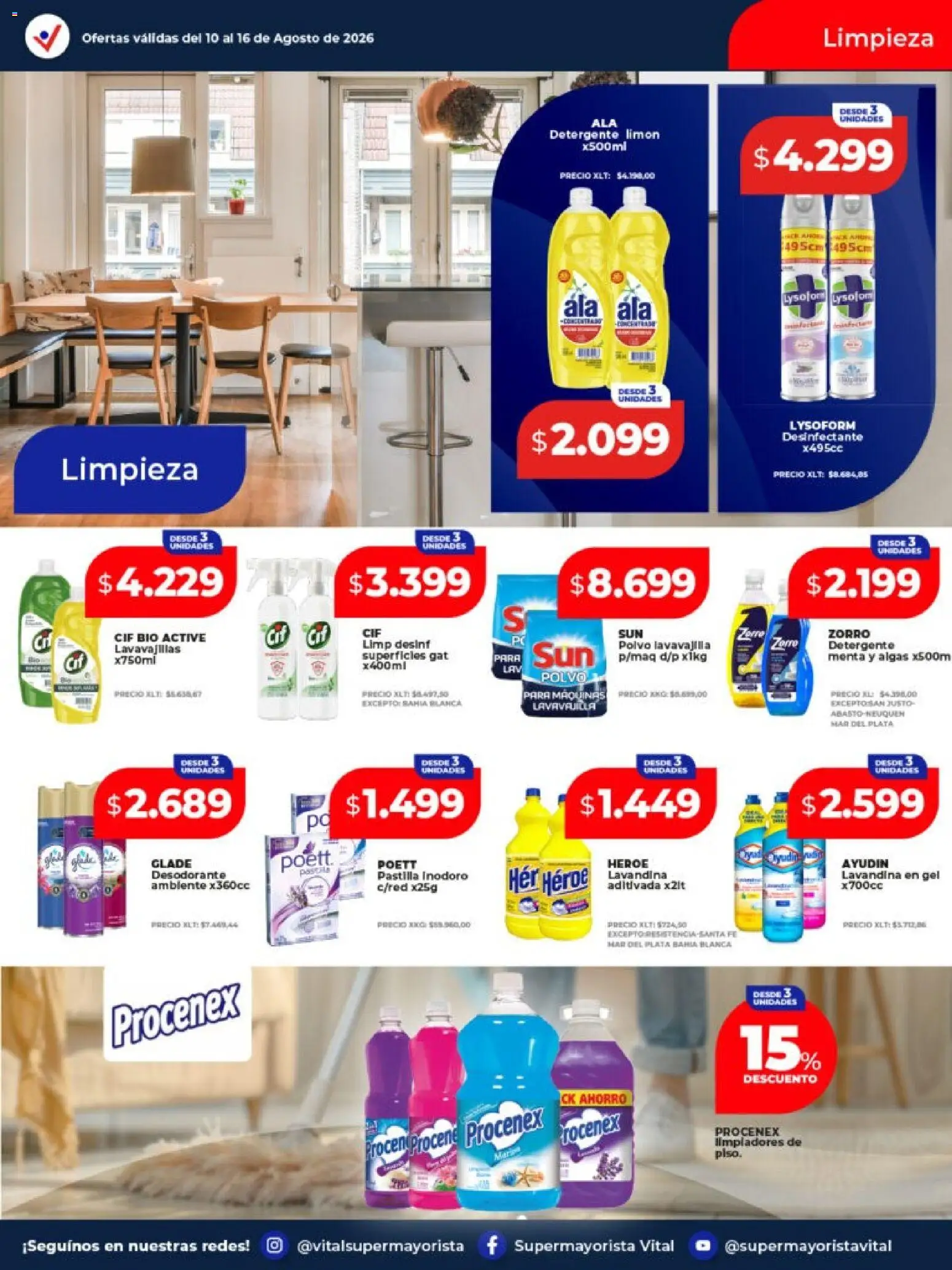 Vista previa del folleto de la tienda Vital válido desde el 10/08/2026 
