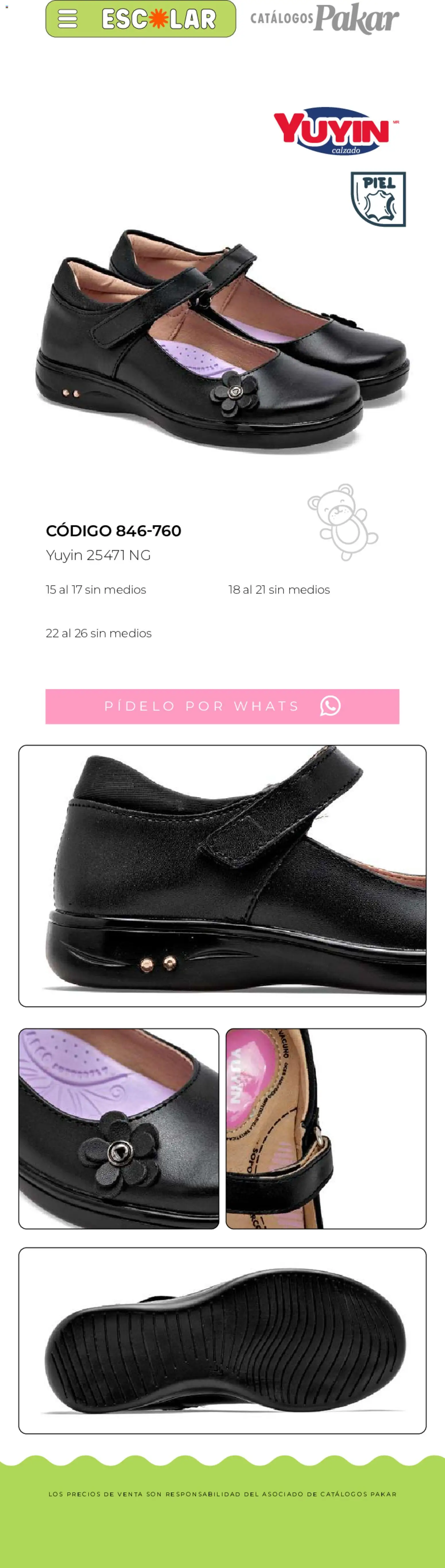 Vista previa las ofertas de la tienda SC Pakar - SC Pakar catálogo Escolar desde el 09/07/2026 
