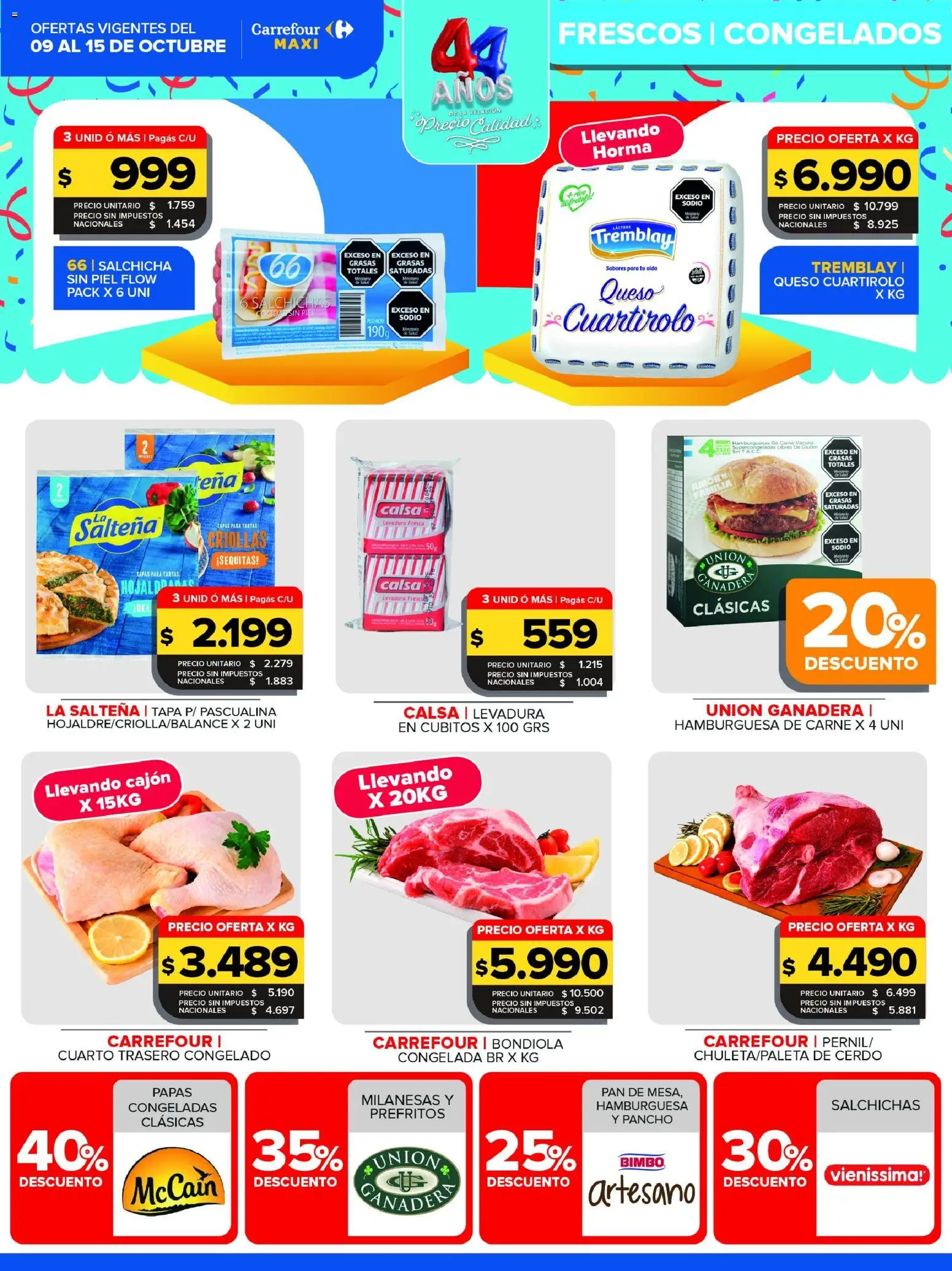 Vista previa del folleto de la tienda Carrefour Maxi válido desde el 09/10/2026 