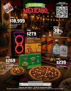 Vista previa las ofertas de la tienda City Club - City Club catálogo desde el 01/09/2026 
